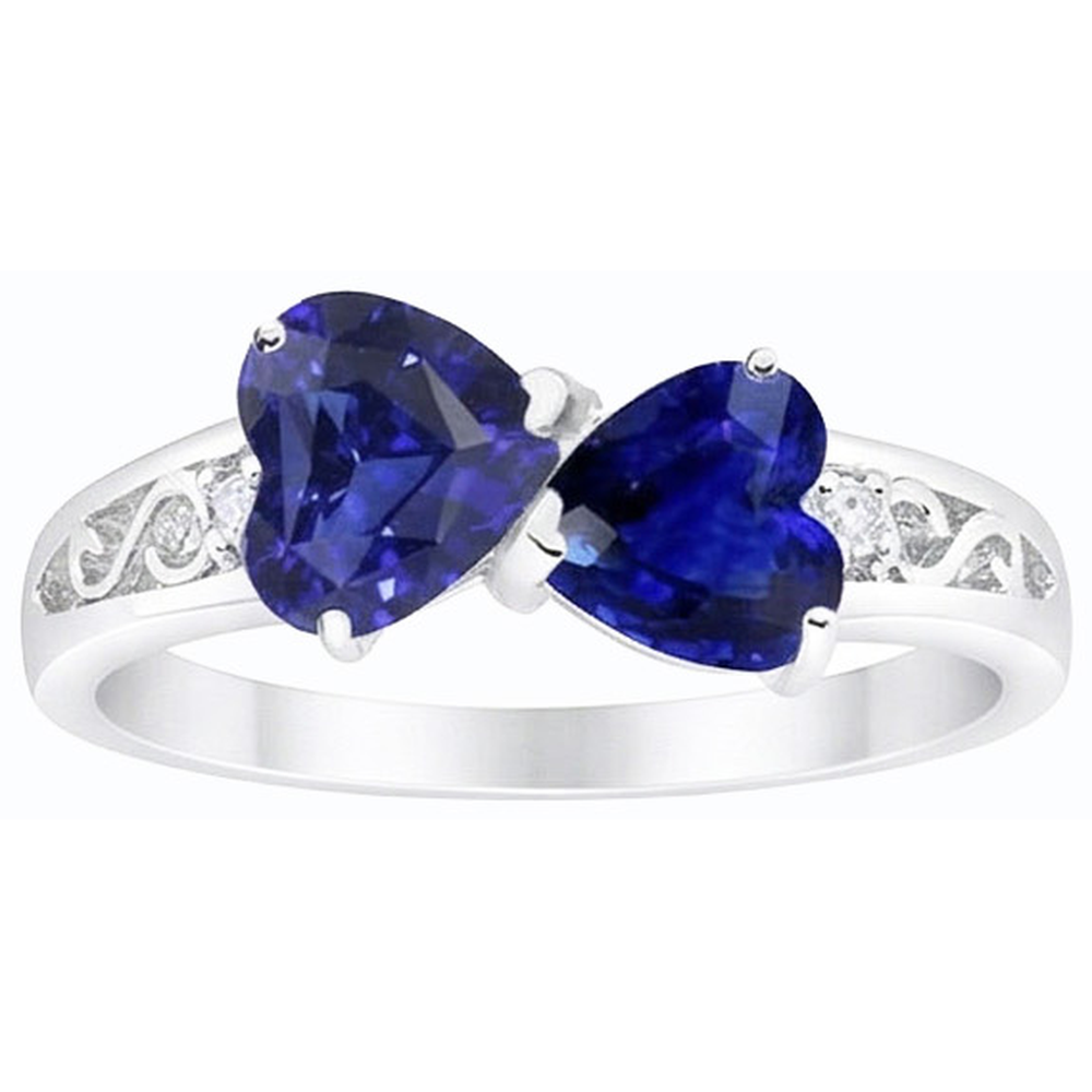 echter round diamant 2.25Karat ring Detailansicht
