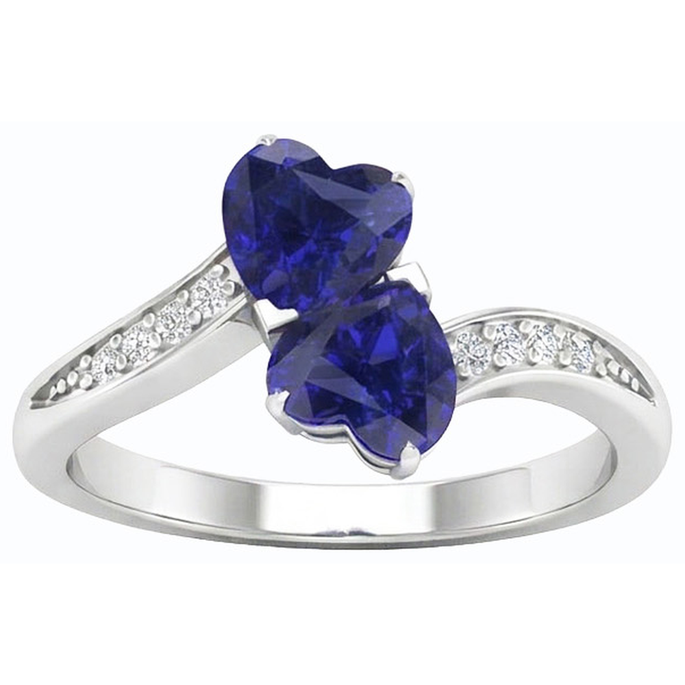 echter round diamant 3.50Karat ring Seitenansicht