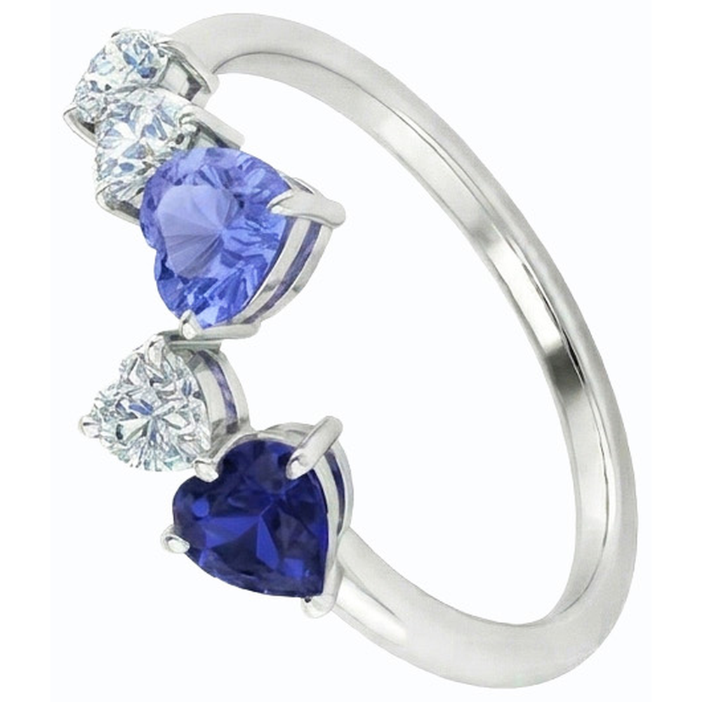 echter round diamant 3.50Karat ring Detailansicht
