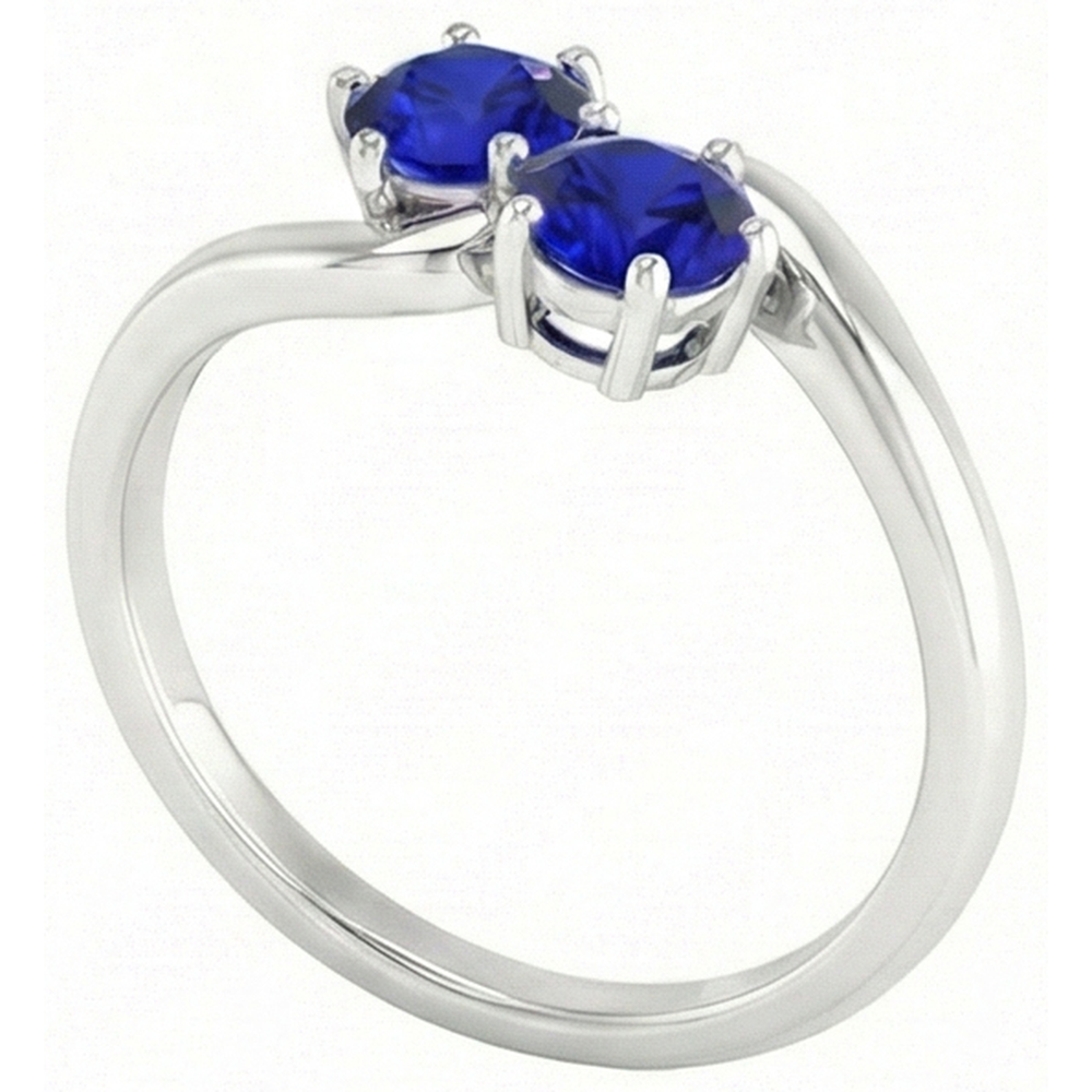 echter round diamant 4Karat ring auf Weiß