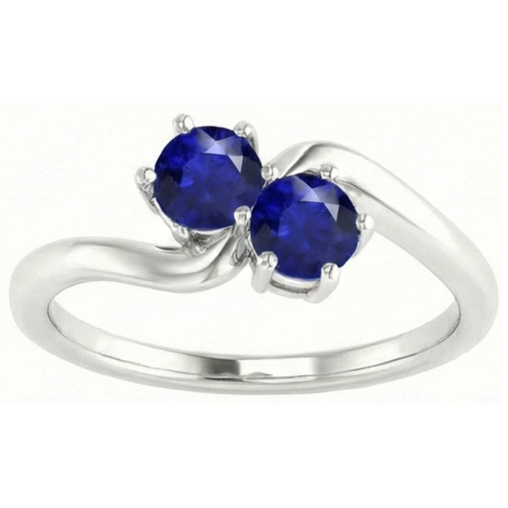 echter round diamant 4Karat ring Draufsicht