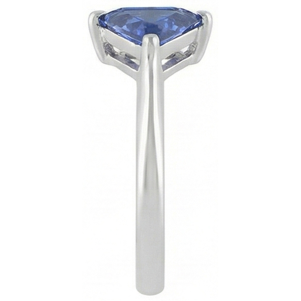 echter trillion diamant 2Karat ring Draufsicht