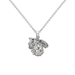 Diamant im Antik-Kissen-Schliff Hänge-Anhänger 1 Karat – 14K