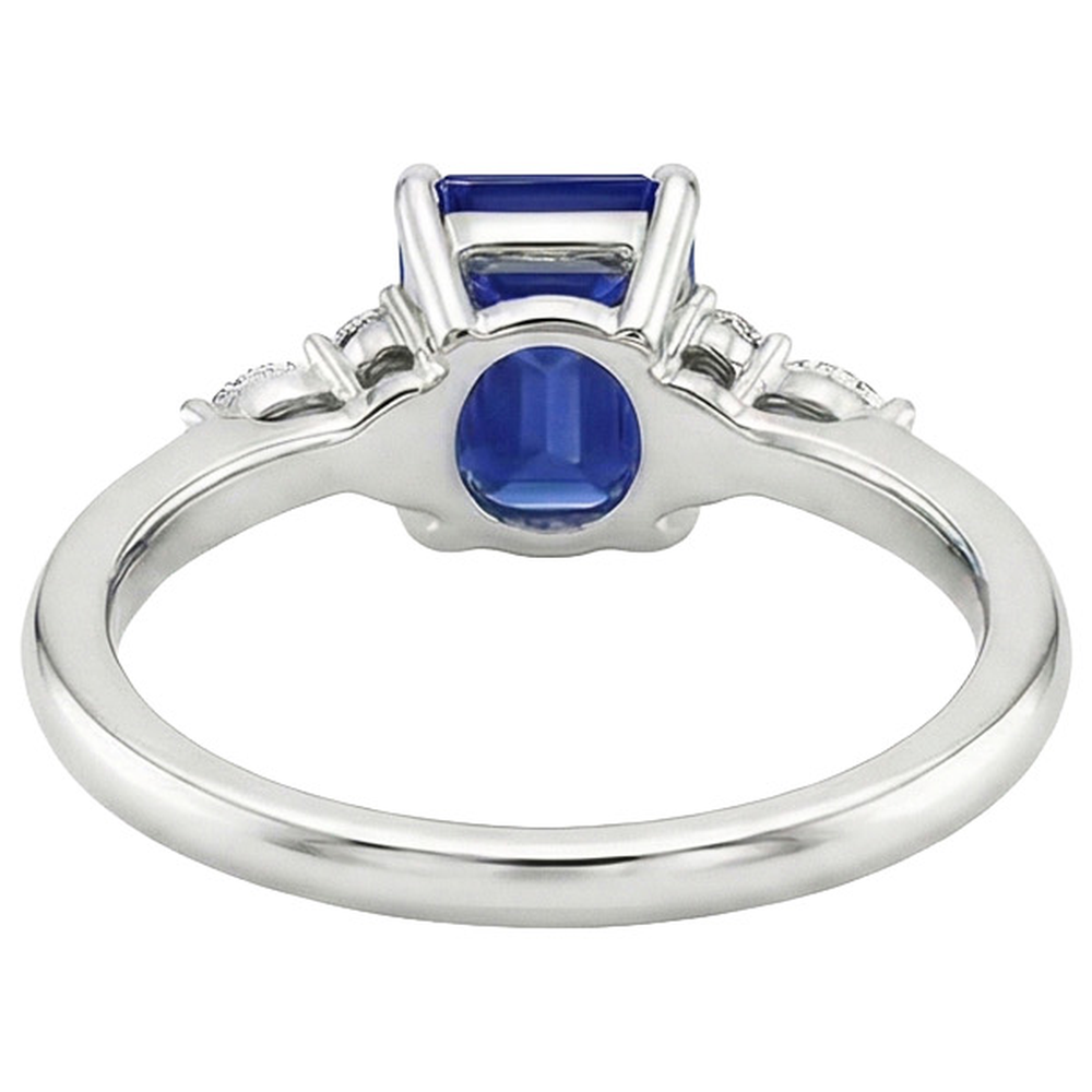 echter marquise diamant 4Karat ring Detailansicht