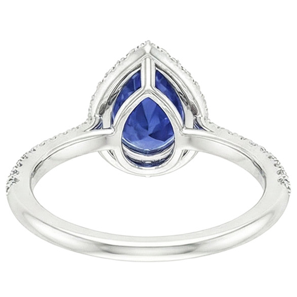 echter round diamant 5.50Karat ring Detailansicht