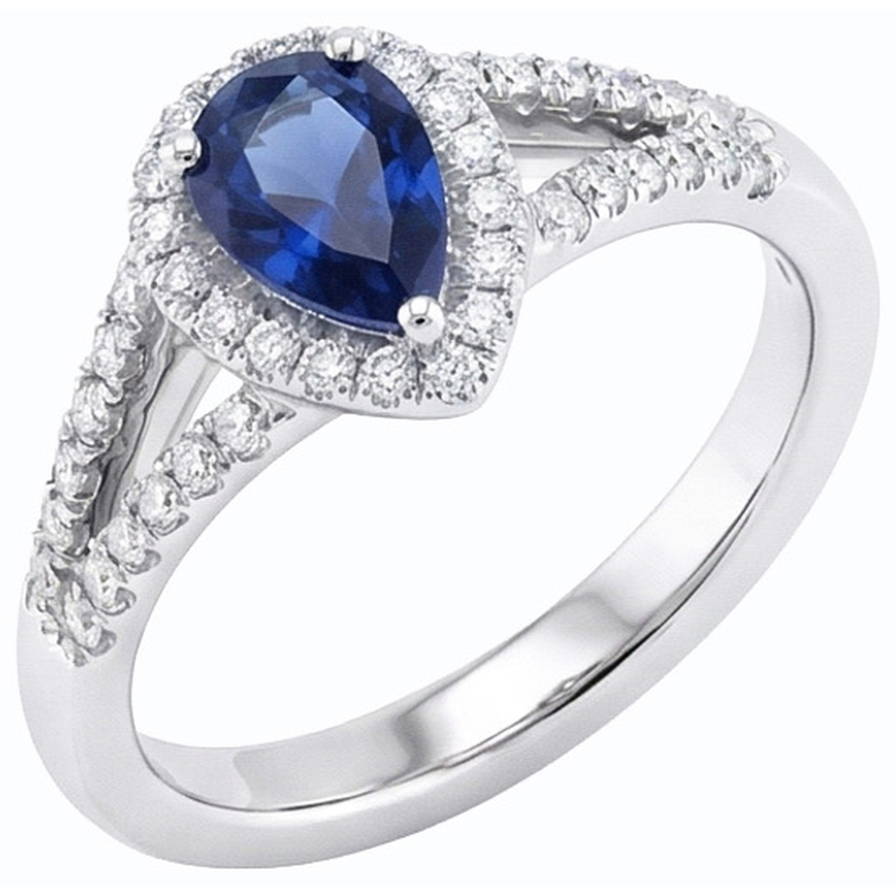 echter round diamant 3.50Karat ring Seitenansicht