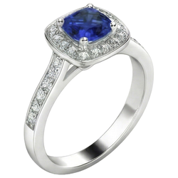 Echter Diamant Ring 14 Karat