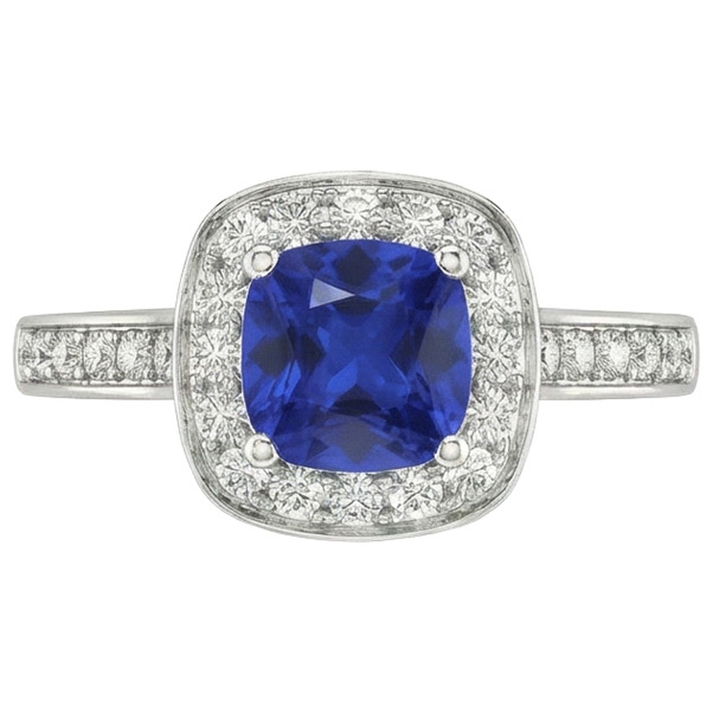 echter round diamant 14Karat ring Seitenansicht