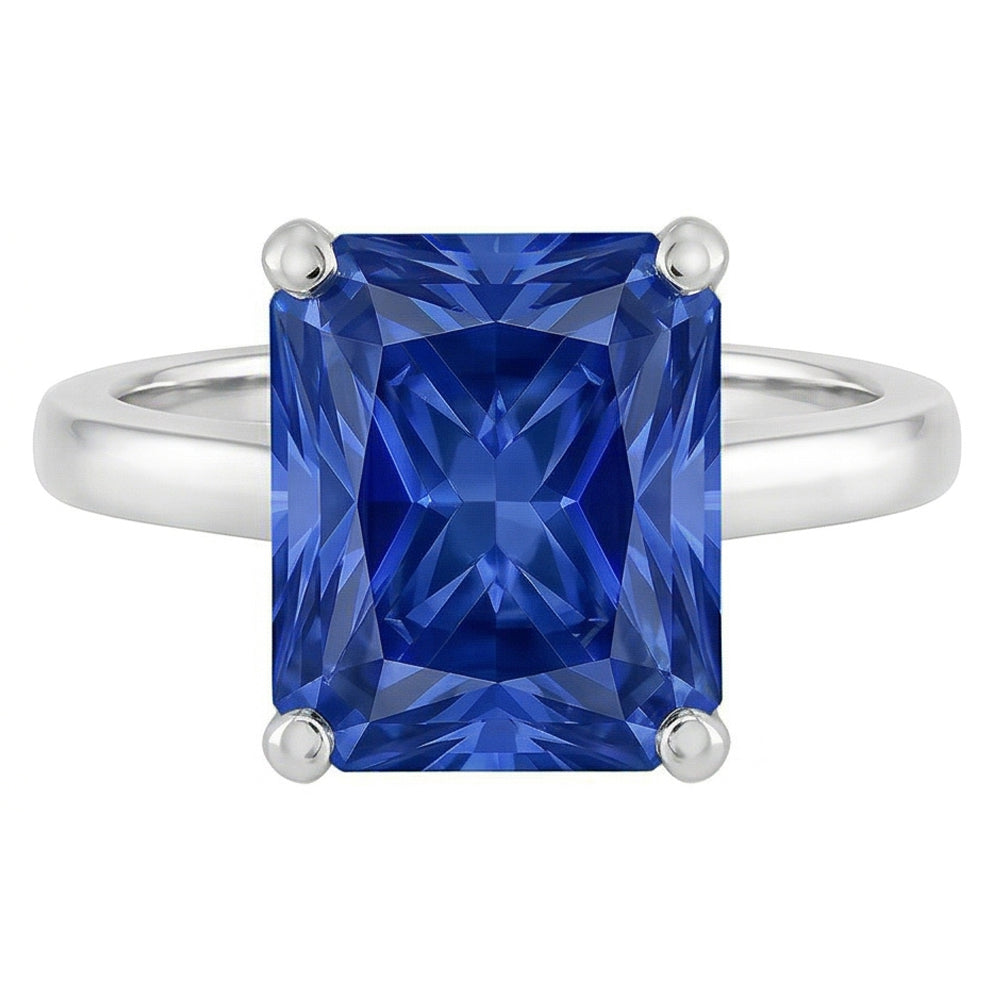 echter round diamant 3Karat ring Seitenansicht