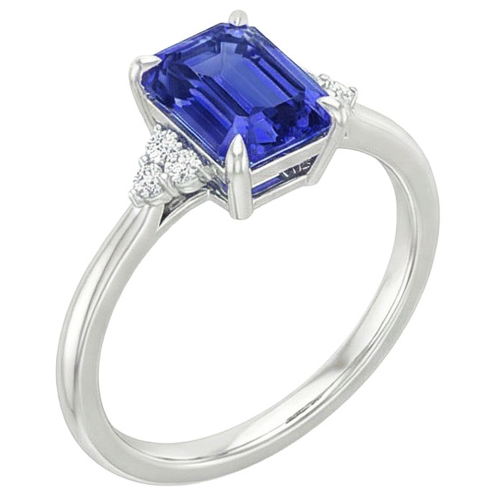 echter round diamant 3.50Karat ring Detailansicht