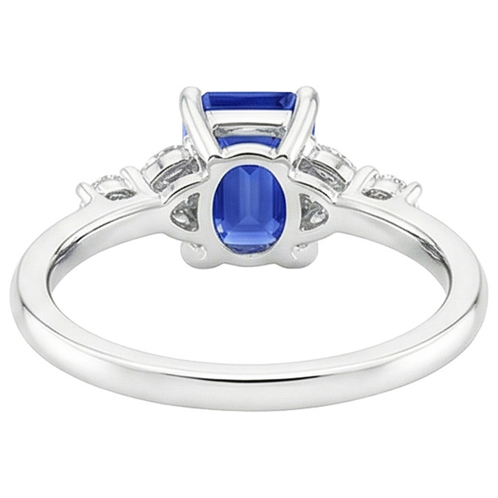 echter marquise diamant 4Karat ring Draufsicht