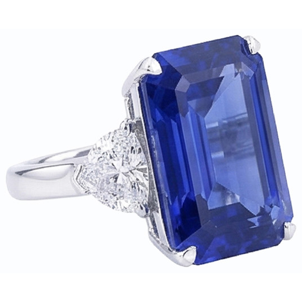 echter round diamant 3.50Karat ring Detailansicht