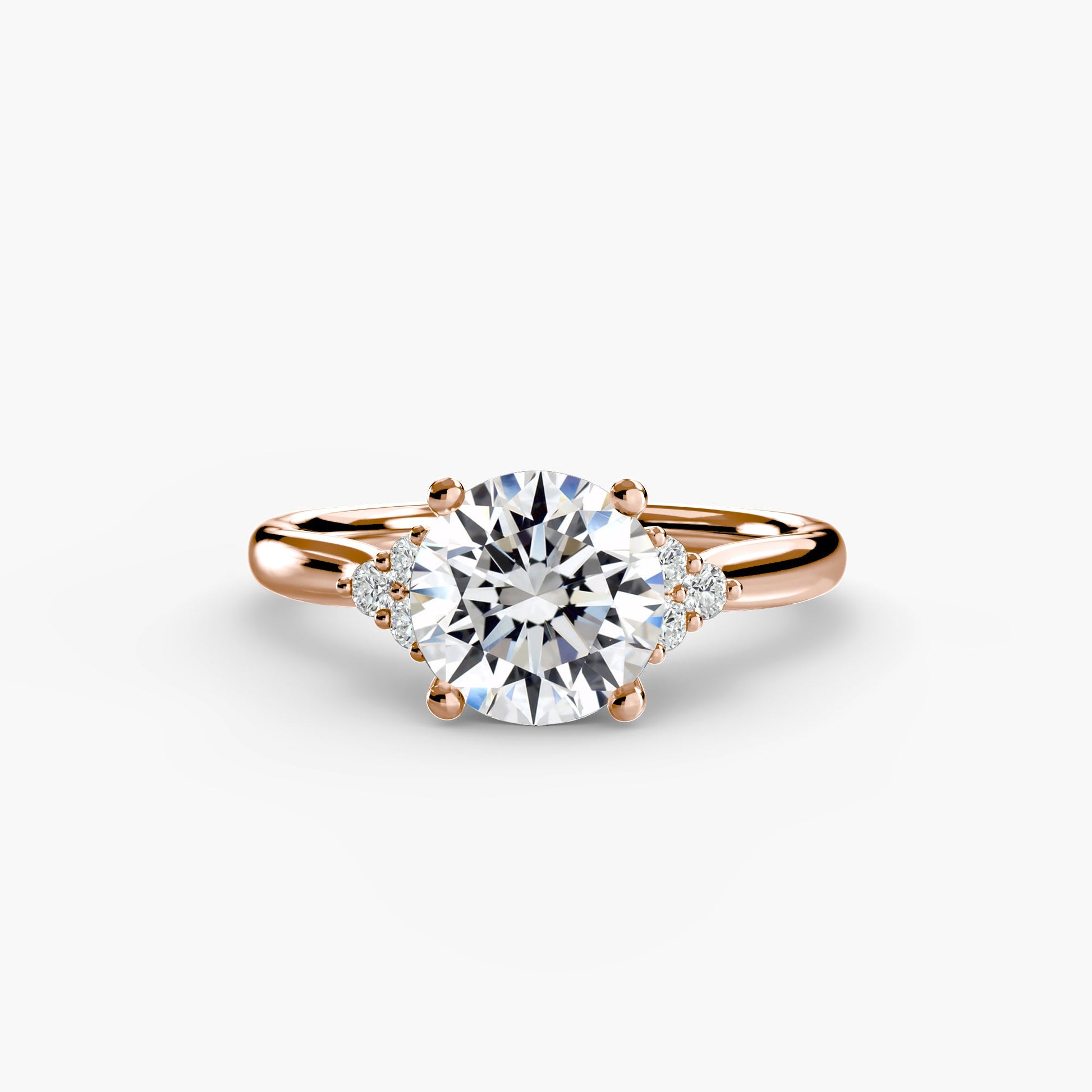 Edelstein Setting -Karat Gold – Rückansicht