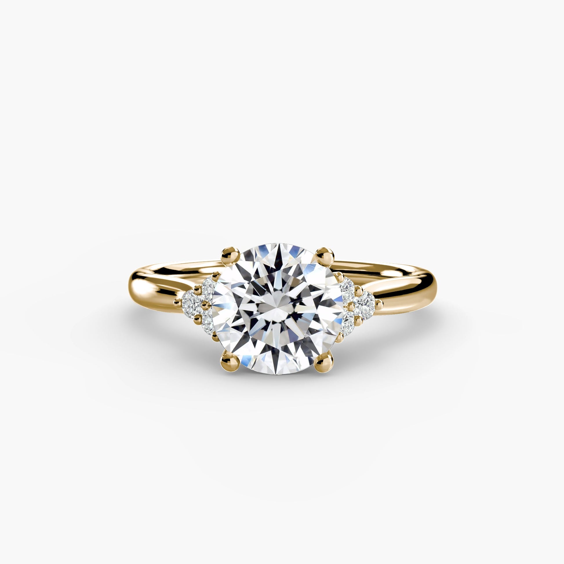 Eleganter Setting Karat – Draufsicht