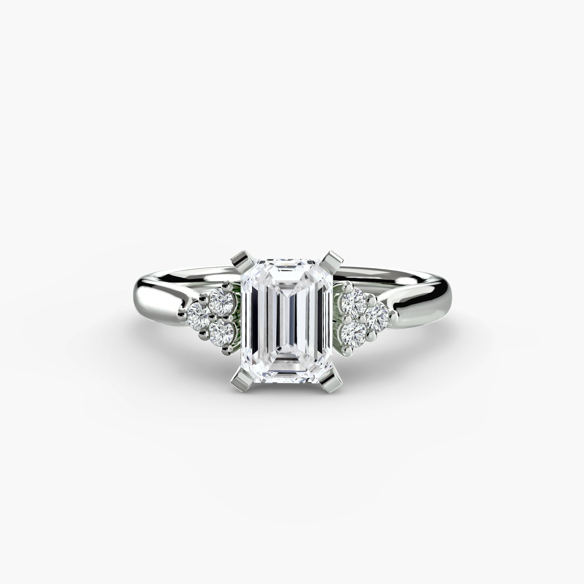 Edelstein Setting -Karat Gold – Rückansicht