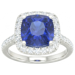 Echter Saphir Ring 2.45 Karat