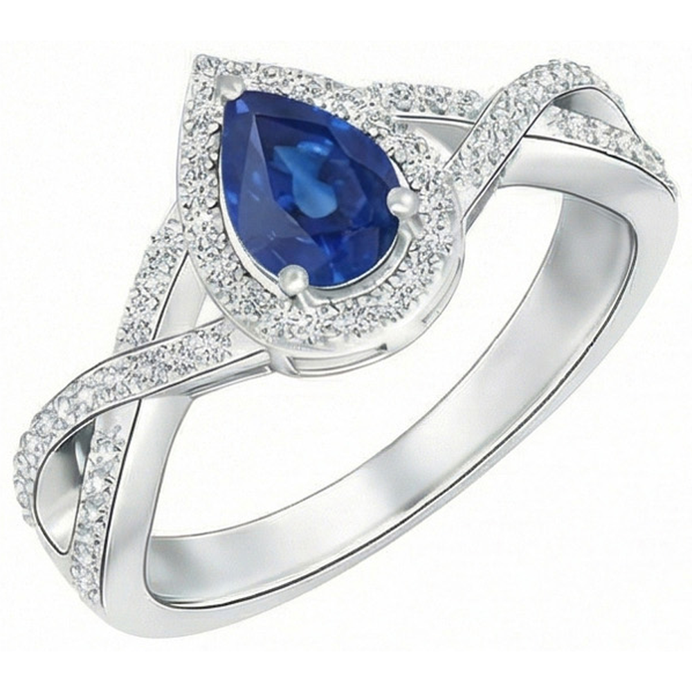 echter round diamant 4.90Karat ring Seitenansicht
