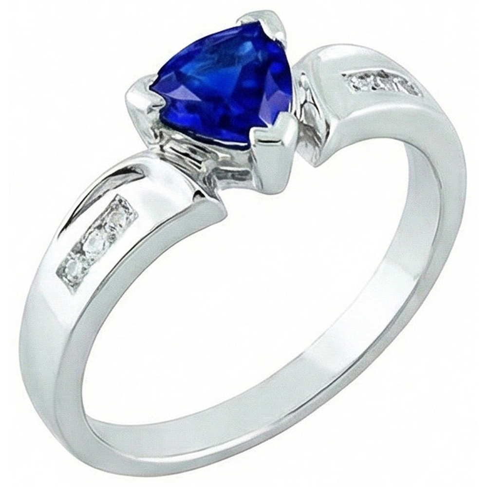 echter round diamant 1.21Karat ring Vorderansicht