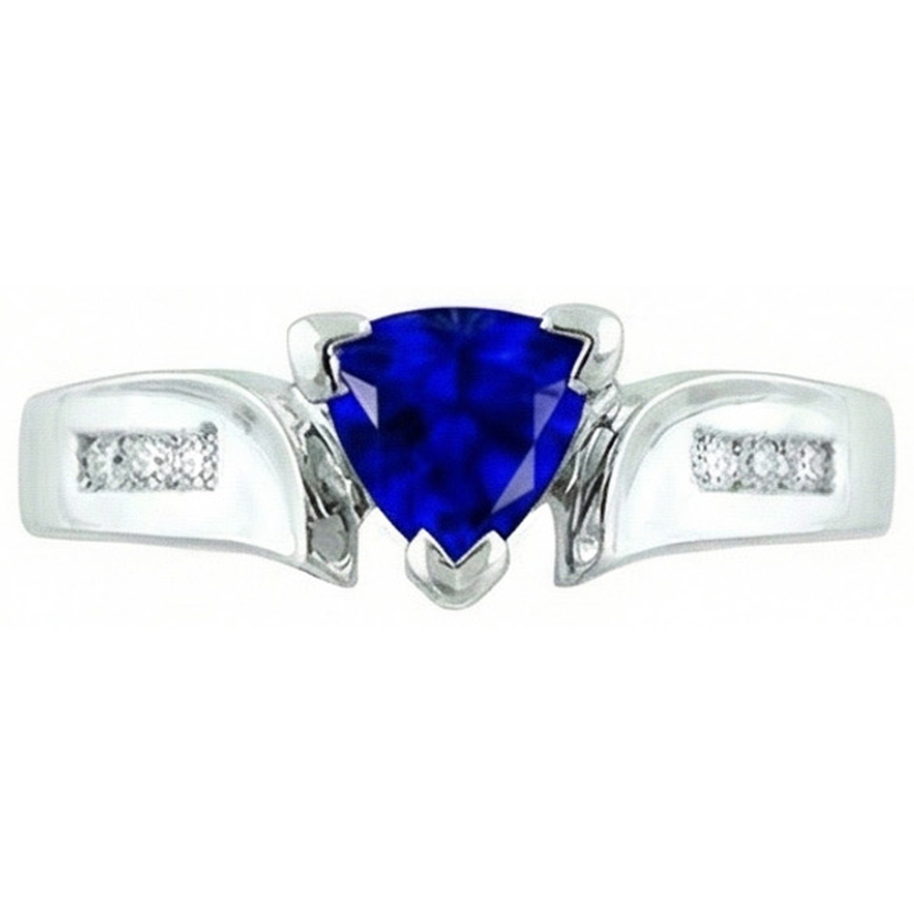 echter round diamant 1.21Karat ring Seitenansicht