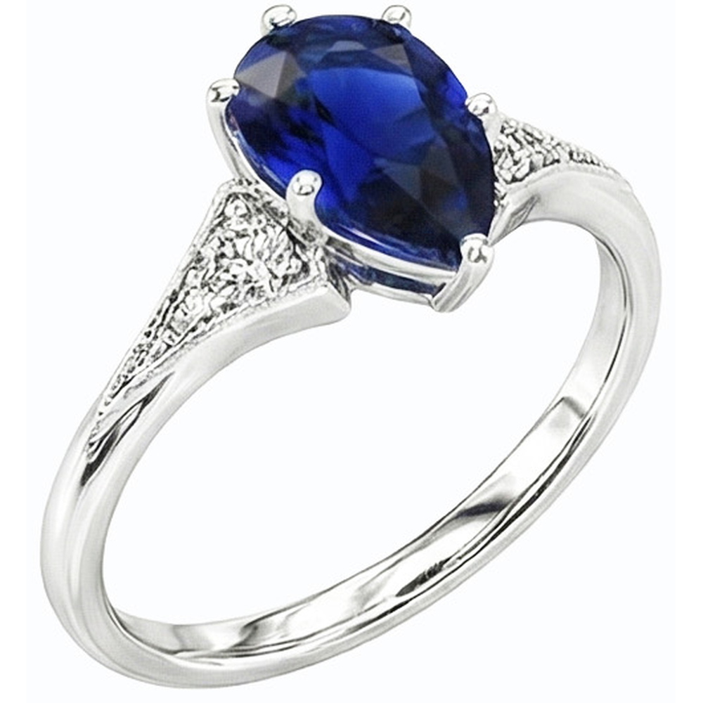 echter baguette diamant 1.75Karat ring Seitenansicht