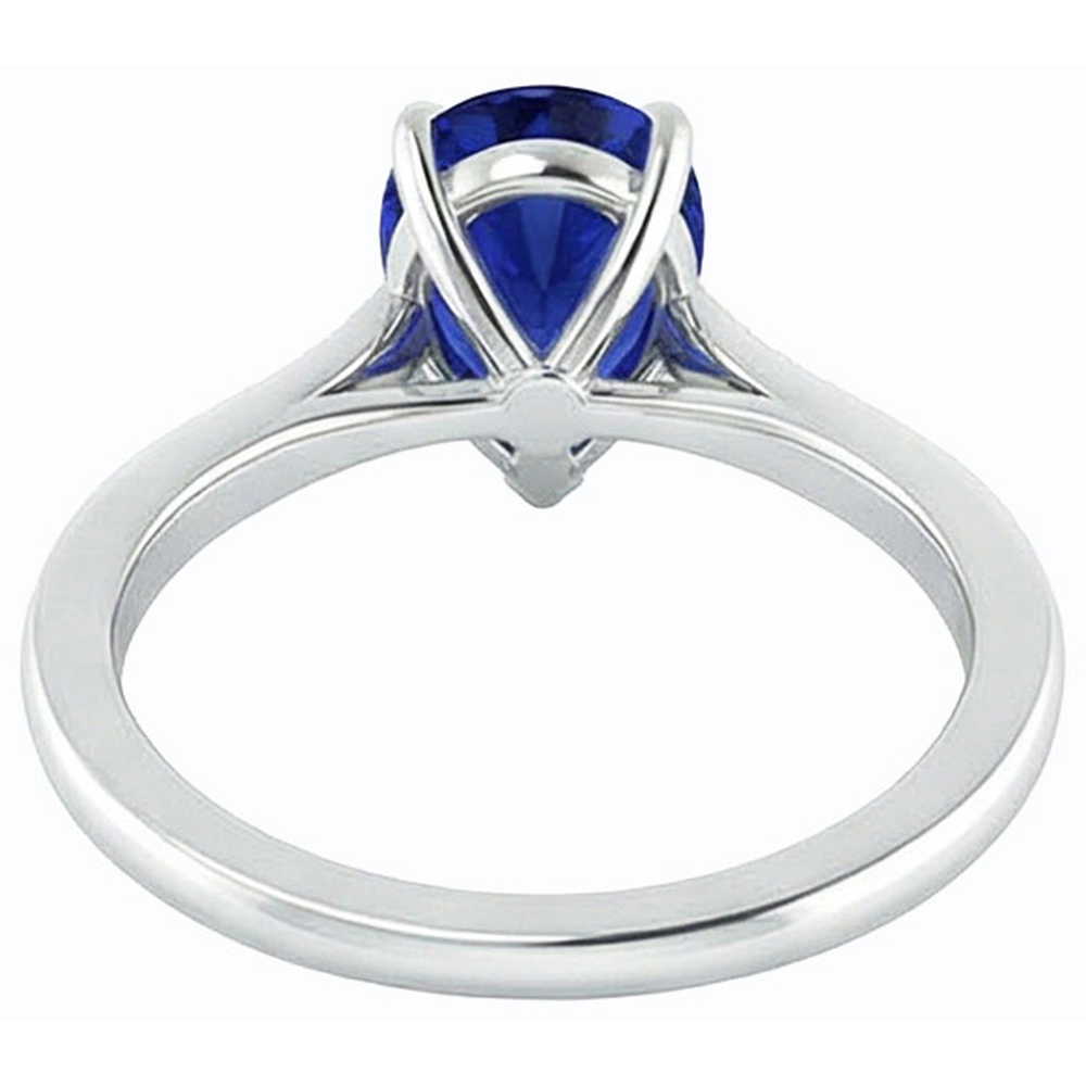 echter round diamant 2.50Karat ring Detailansicht