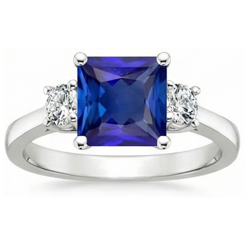 echter round diamant 5.50Karat ring Detailansicht