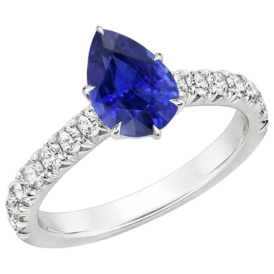 echter round diamant 5.50Karat ring Detailansicht