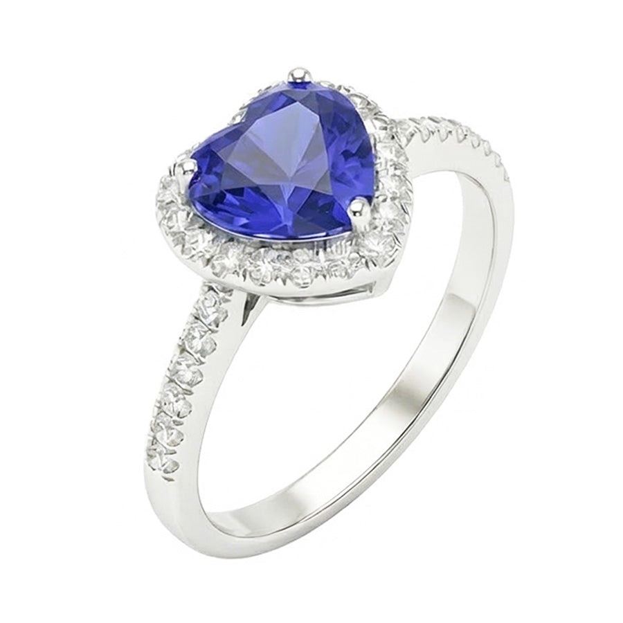 echter round diamant 3.50Karat ring Seitenansicht