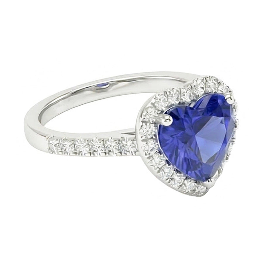 echter round diamant 3.50Karat ring Detailansicht