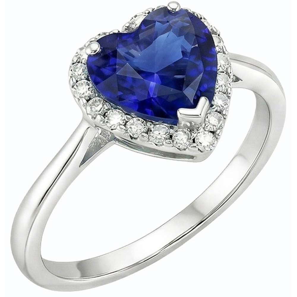echter round diamant 3Karat ring Vorderansicht