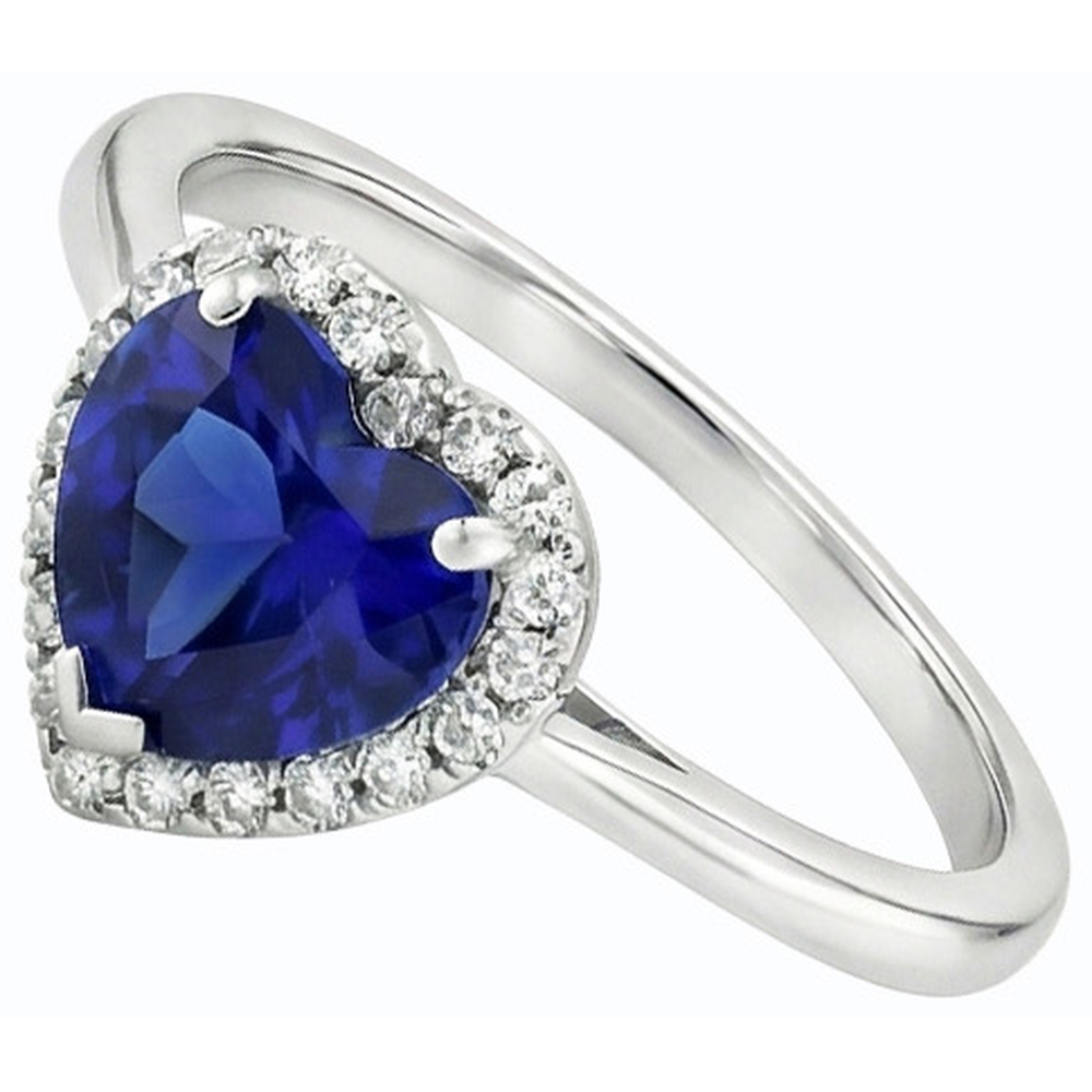 echter round diamant 3Karat ring Seitenansicht