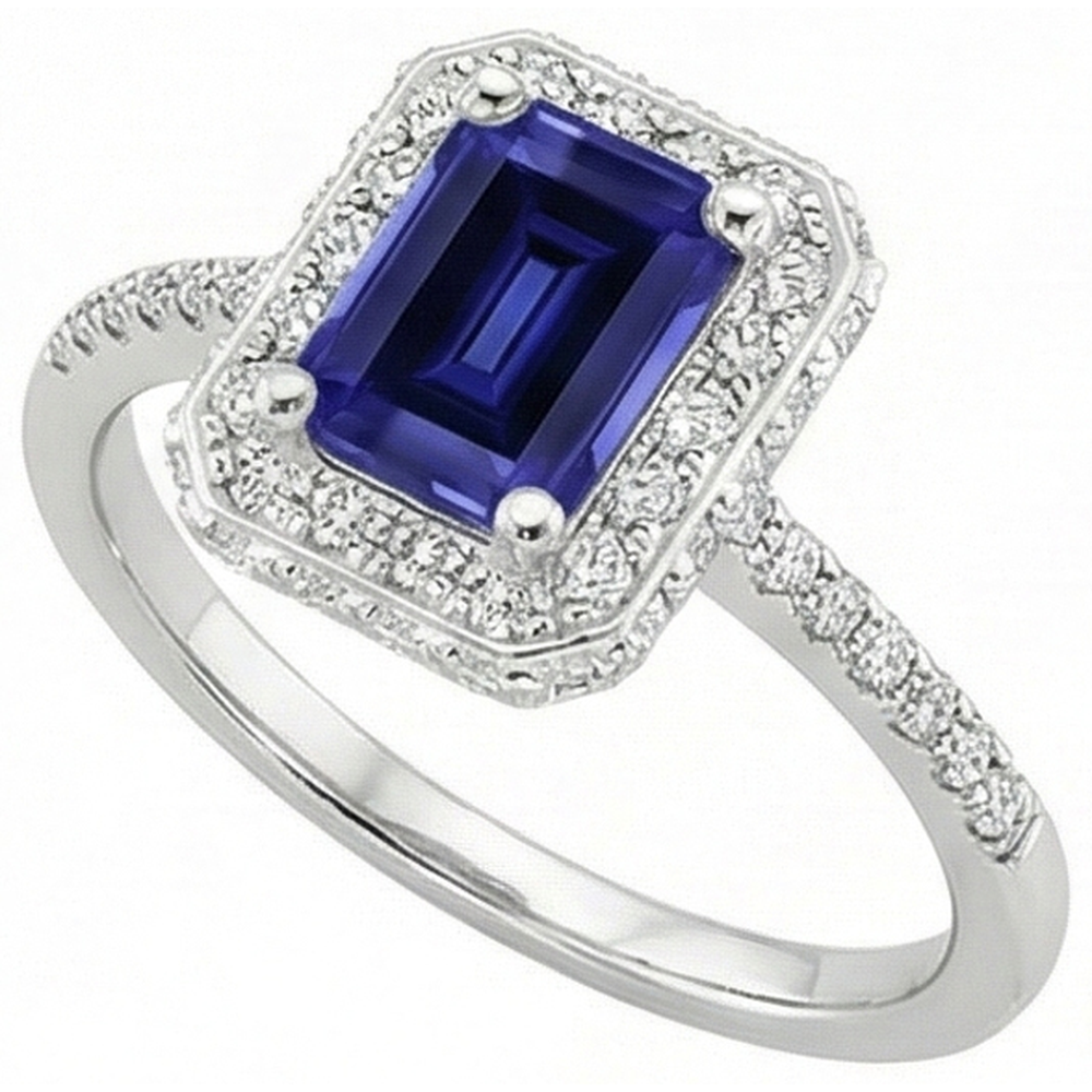 echter round diamant 4.25Karat ring Seitenansicht
