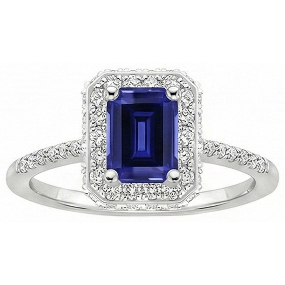 echter round diamant 4.25Karat ring Detailansicht