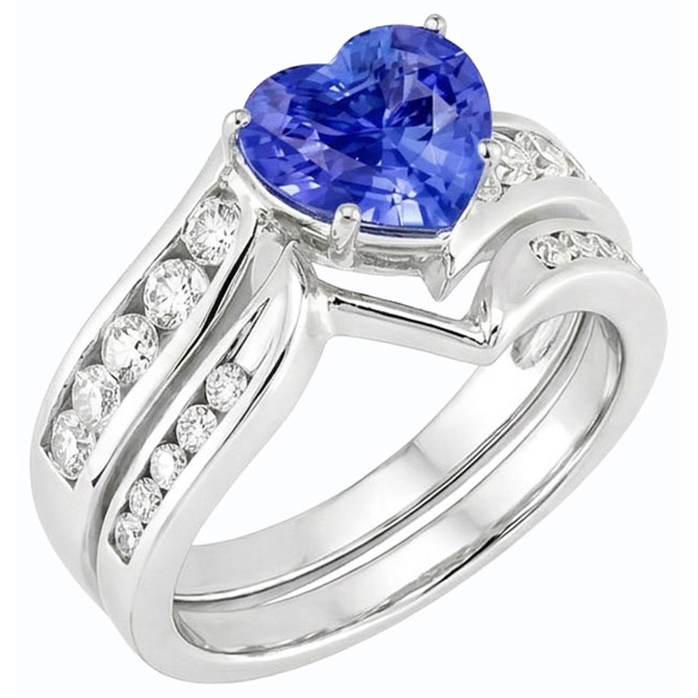 echter round diamant 4Karat ring Seitenansicht