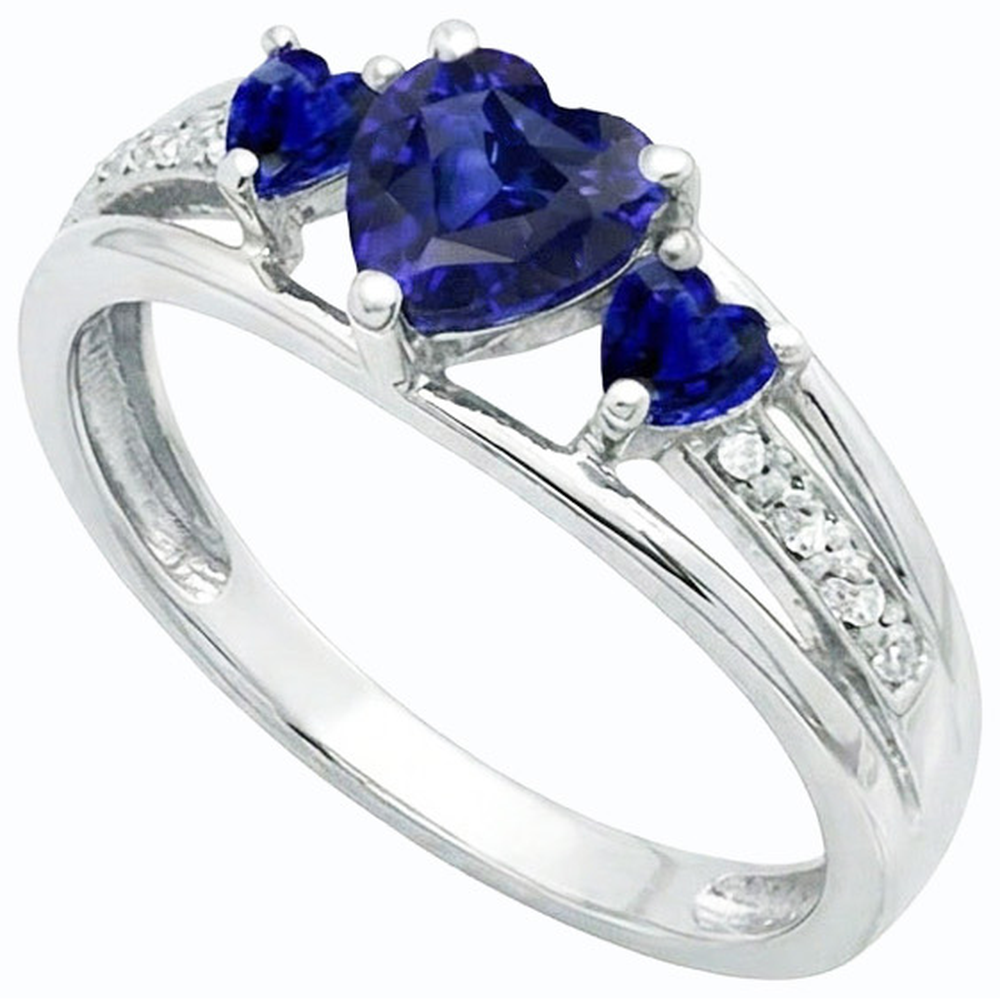 echter round diamant 2Karat ring Seitenansicht