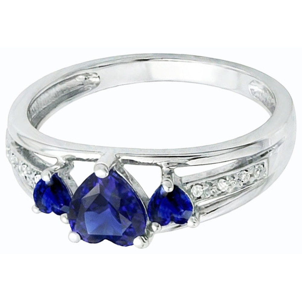 echter round diamant 2Karat ring Profilansicht