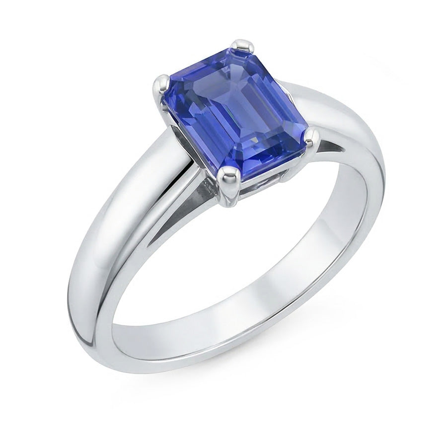 echter round diamant 1.50Karat ring Profilansicht