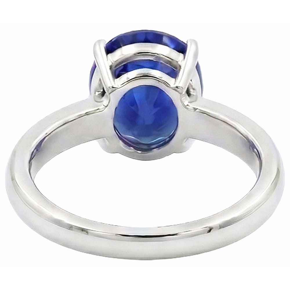 echter oval diamant 1.50Karat ring Detailansicht