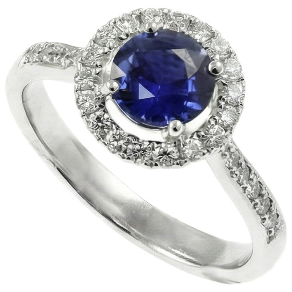 echter round diamant 2.5Karat ring Detailansicht