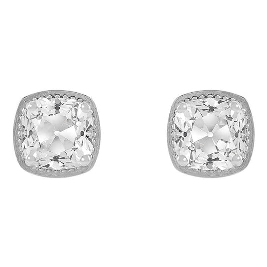 Erdgewonnener Edler Diamant Ohrhänger – Hauptansicht