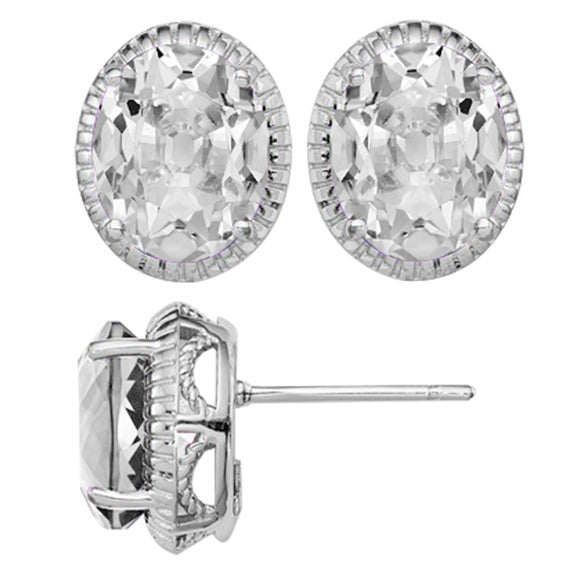 Natürlicher Diamant Ohrhänger – Hauptansicht