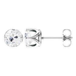 Diamant Ohrringe 4 Karat G/VS1 – 14 Karat Weißgold