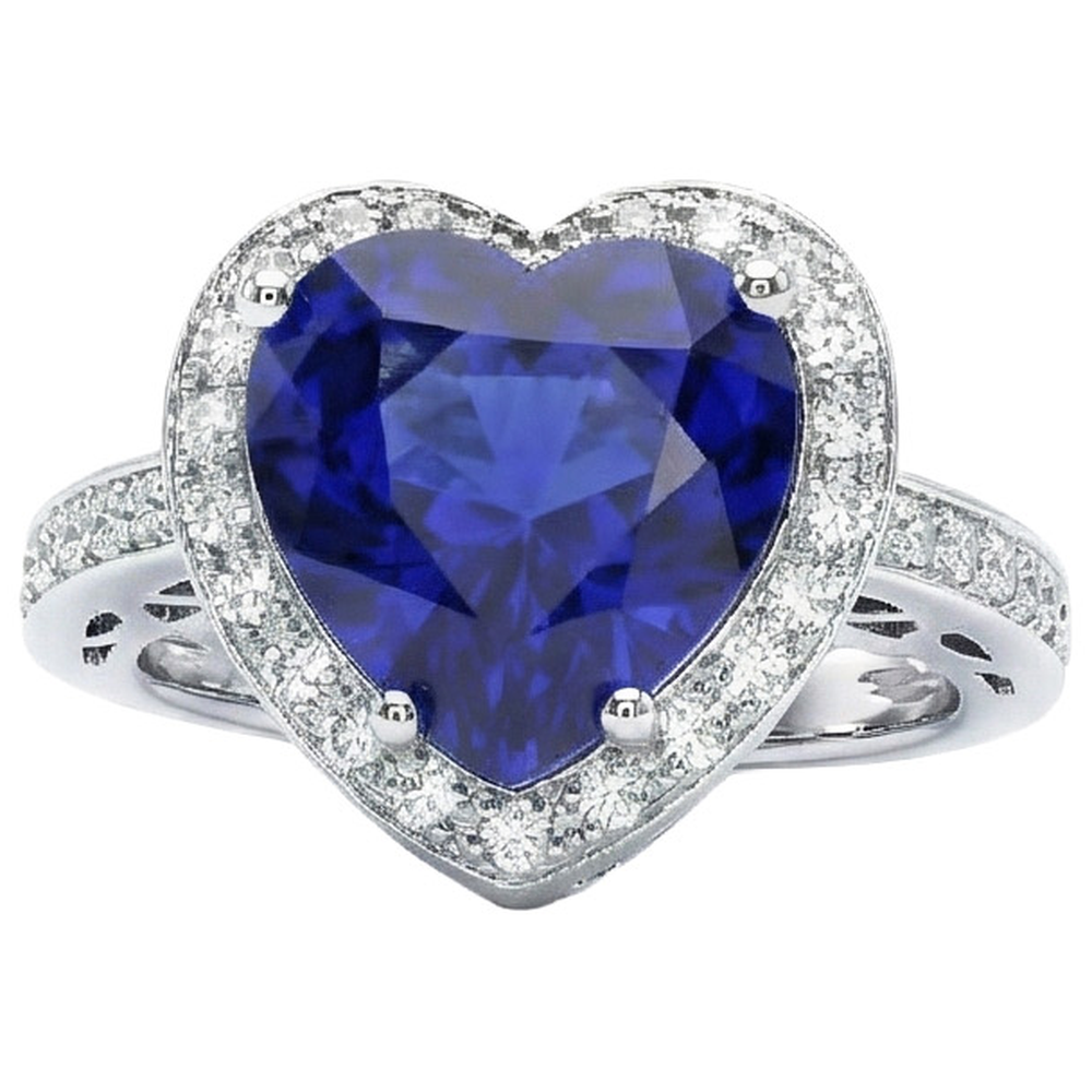 echter round diamant 2.50Karat ring Detailansicht