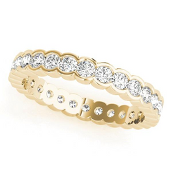 Brillant Eternity Band 3,24 Karat – 14K Gelbgold
