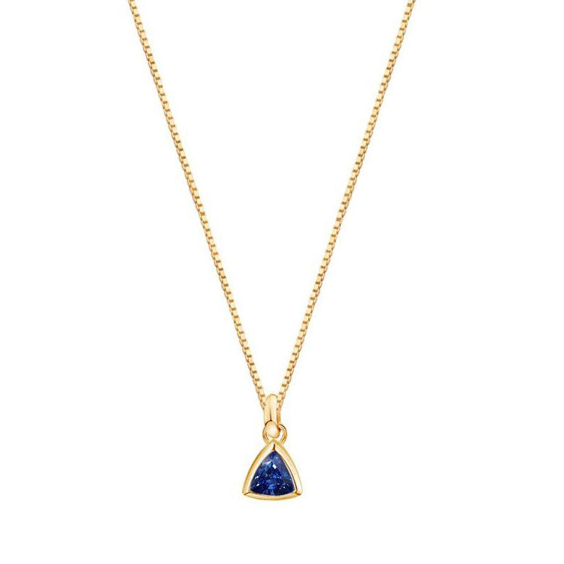 Natürlicher Royalblauer Saphir Schmuckstein-Anhänger – Hauptansicht