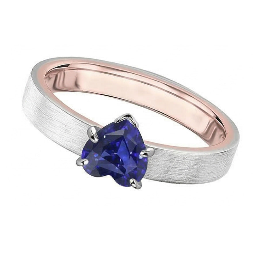 echter heart diamant 1.50Karat ring Detailansicht