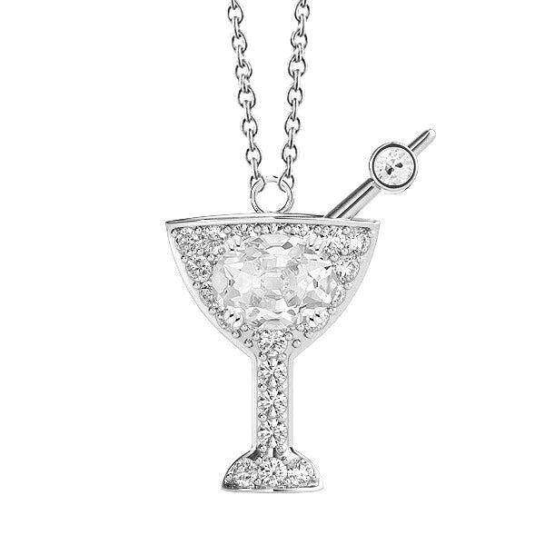 Natürliche Diamant-Anhänger in Cocktail-Form, Rund Und Oval, Old Miner, 3.50 Karat