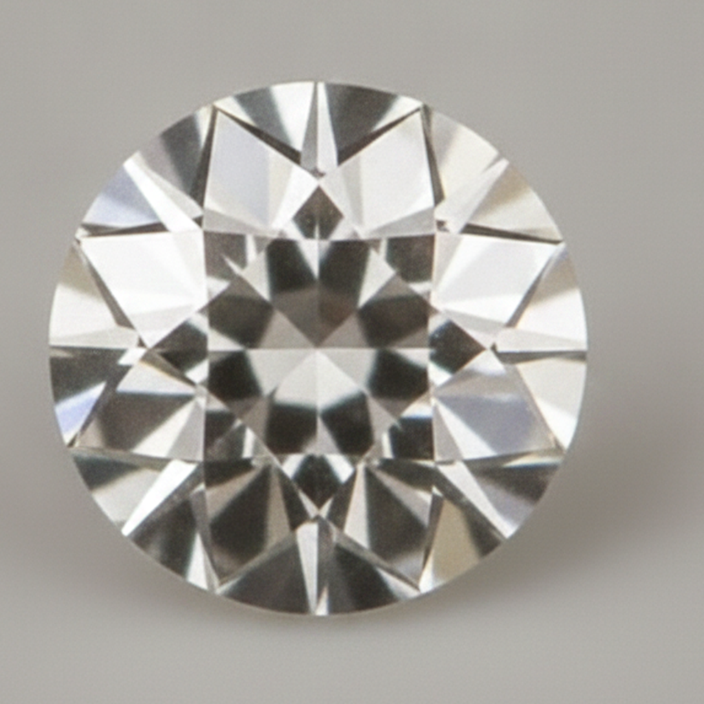 Antiker F VS1 aus der Erde gewonnener loser Diamant runder Alteuropäischer Schliff Natur 9 Karat