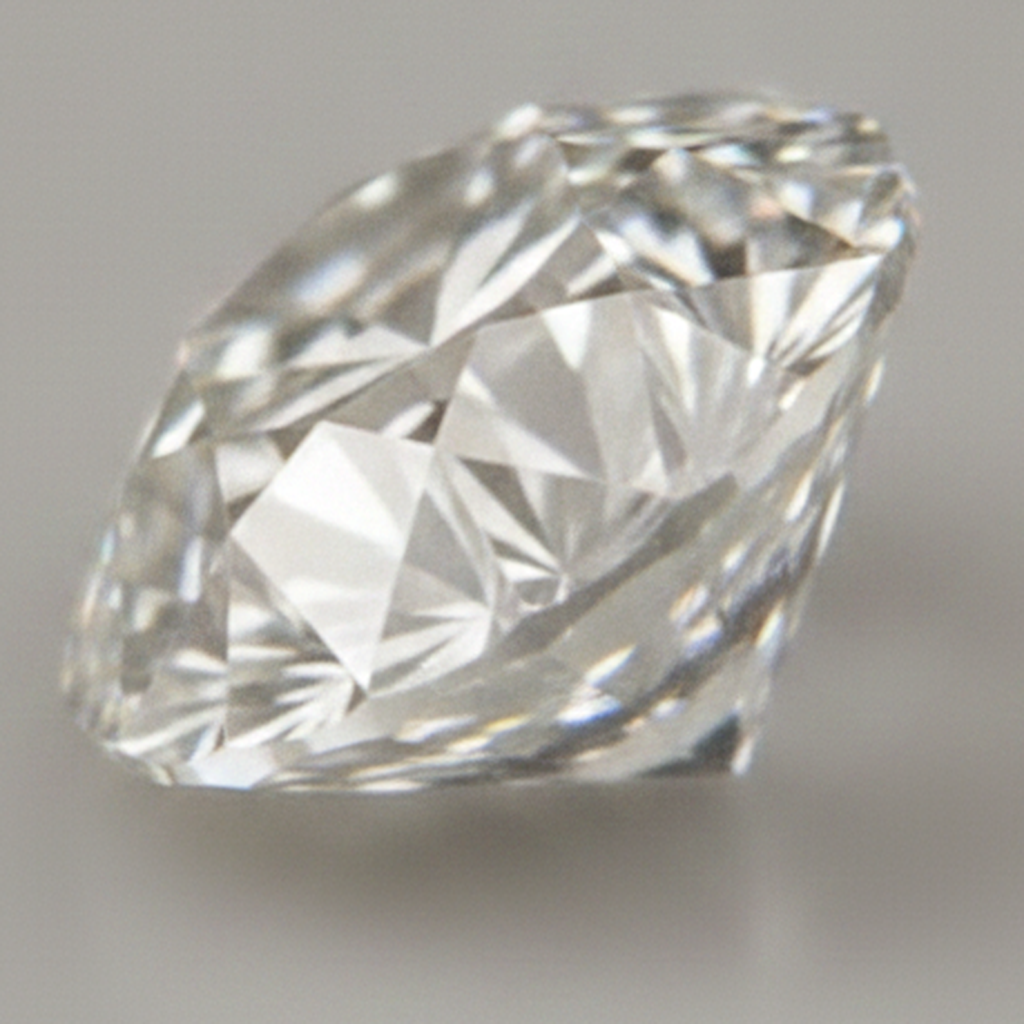Antiker F VS1 aus der Erde gewonnener loser Diamant runder Alteuropäischer Schliff Natur 9 Karat