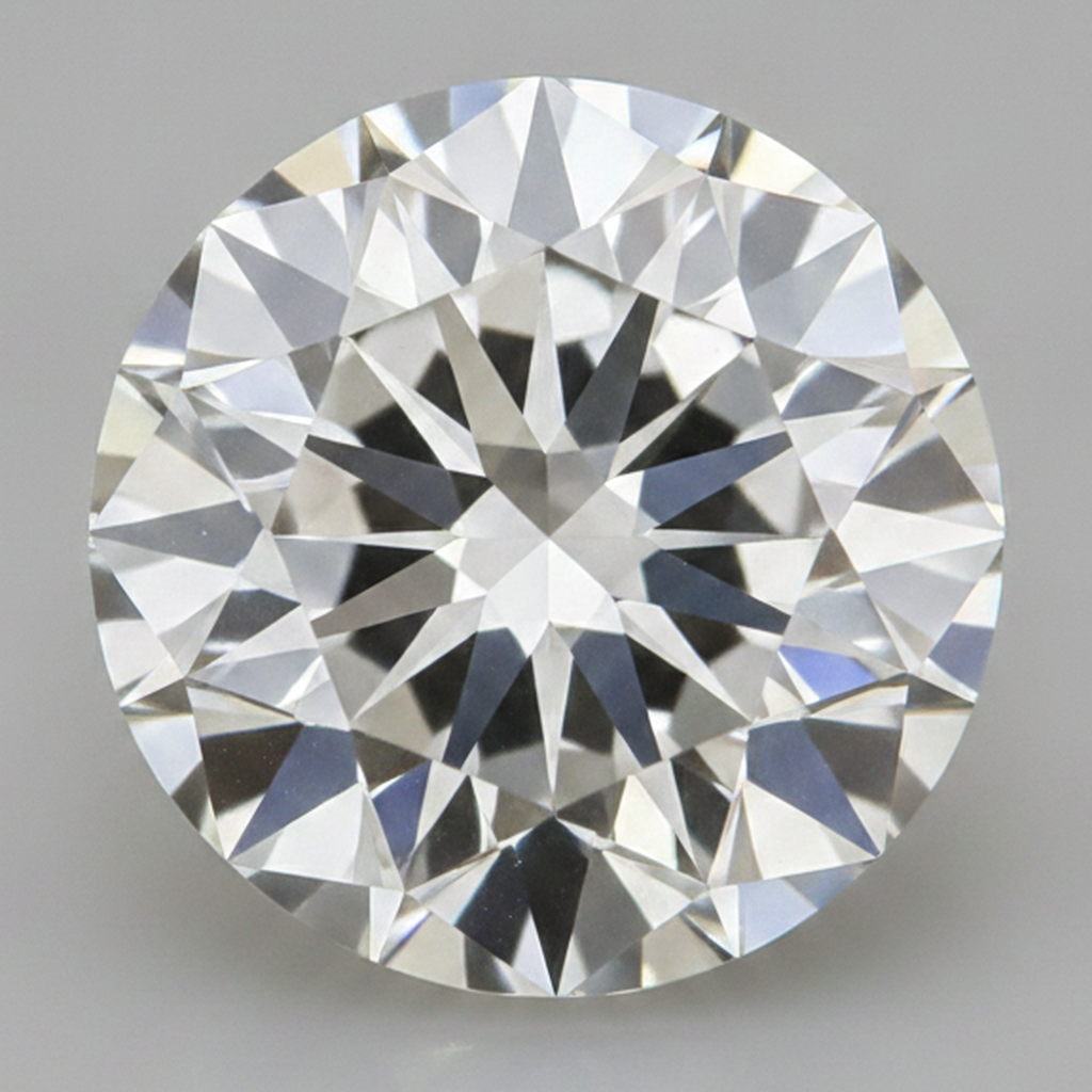 Antiker natürlicher loser Diamant aus der Erde gewonnen H VS1 8 Karat Alteuropäischer Schliff Rund